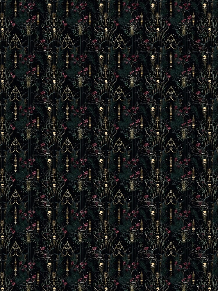 Thumbnail 3 of 3, Scarf, Gothic designed and sold by Ritacaloe.