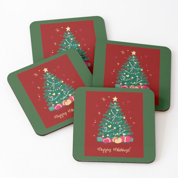 Item preview, Happy Holidays Christmas Tree designed and sold by j-tippens-art.