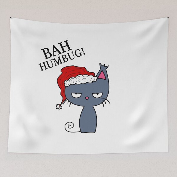 Item preview, "Bah Humbug" Cat designed and sold by MM92.