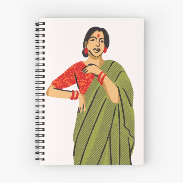 Item preview, Indian Woman in Saree designed and sold by Thedigital91.