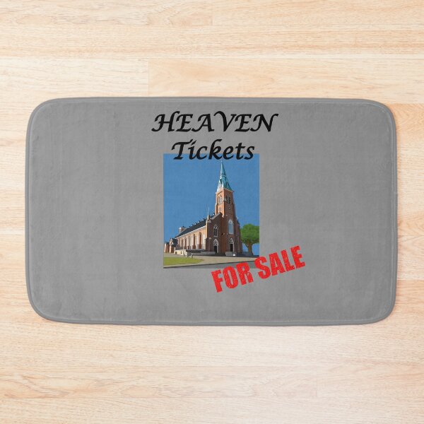 Item preview, Tickets to Heaven - Heaven Tickets For Sale at Your Local Church - Salvation For Sale designed and sold by Sabrina Dawkins.
