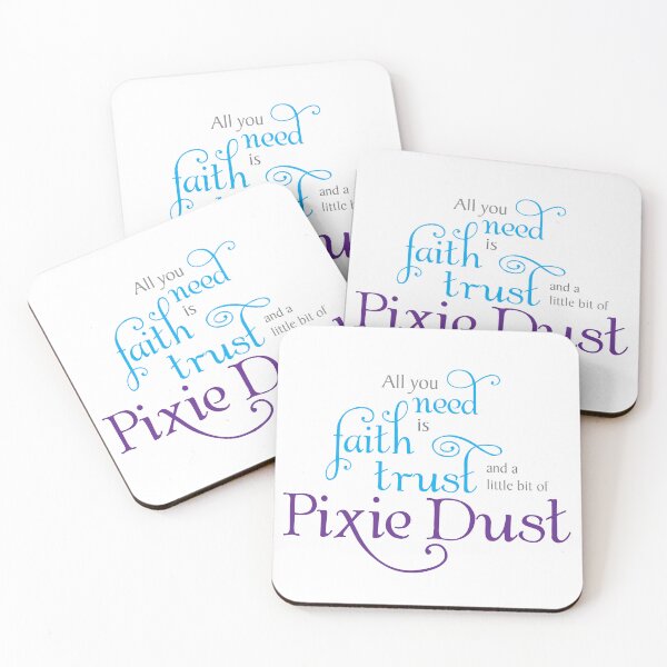Item preview, all you need is faith, trust and a little bit of pixie dust designed and sold by Mskathrynne.