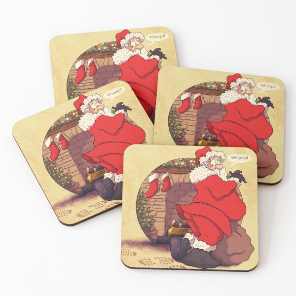 Item preview, Wipe your feet Santa designed and sold by Matt Harrison Draws.