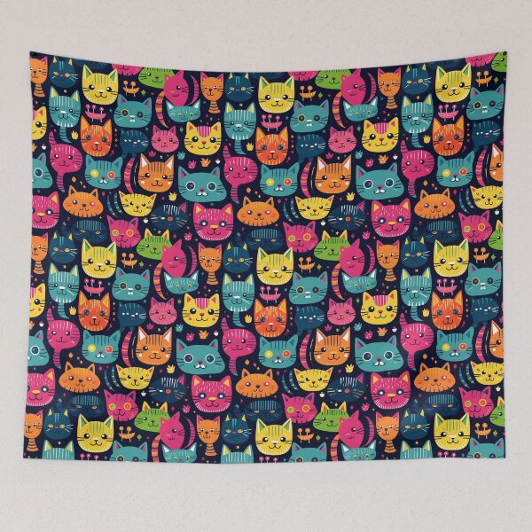 Item preview, Cat in a good mood designed and sold by NatchaTiger.