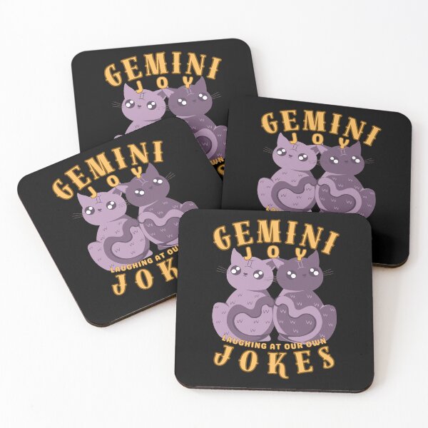 Item preview, Gemini Joy: Laughing At Our Own Jokes. gemini zodiac sign designed and sold by ZodiacWonders.