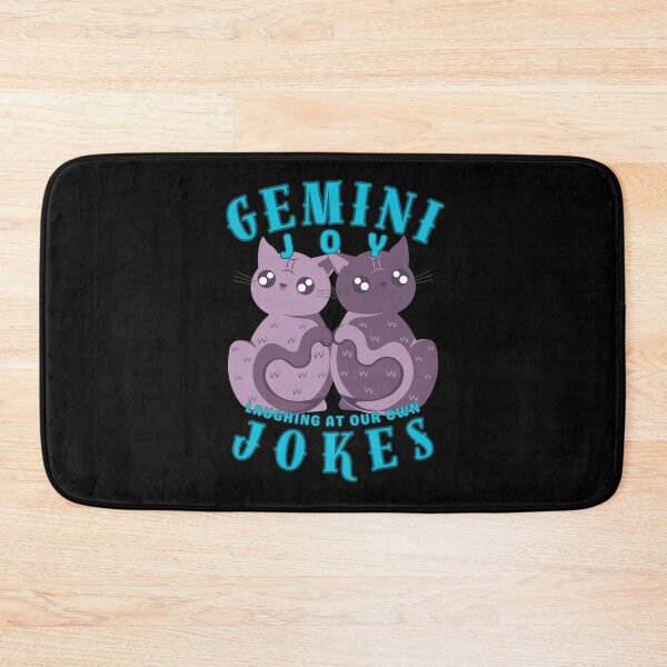 Item preview, Gemini Joy: Laughing At Our Own Jokes. gemini birthday designed and sold by ZodiacWonders.