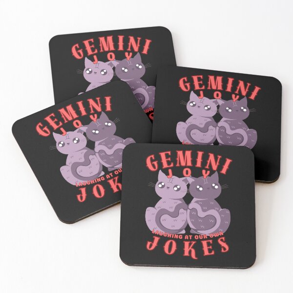 Item preview, Gemini Joy: Laughing At Our Own Jokes. gemini astrology designed and sold by ZodiacWonders.