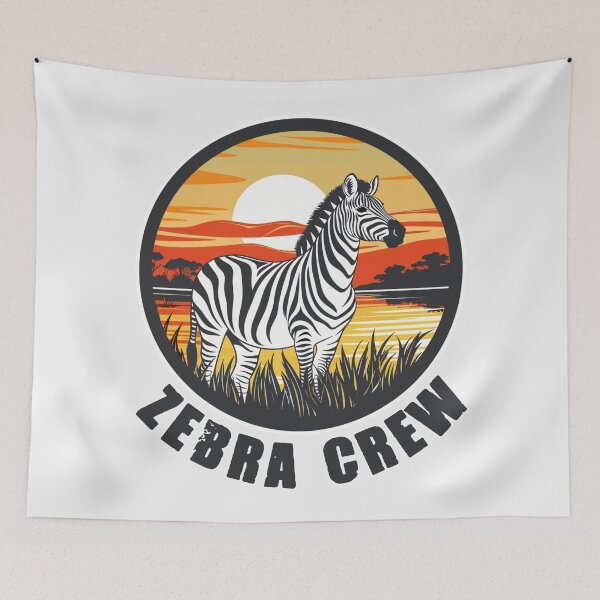 Artikelvorschau, Zebra-Crew entworfen und verkauft von SidTastic .