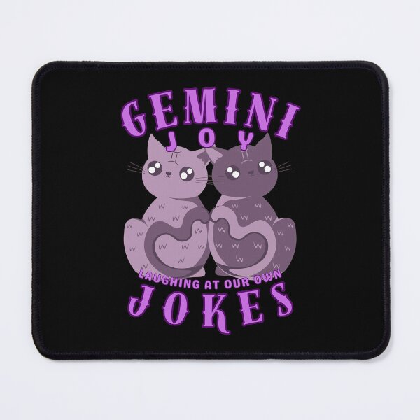 Item preview, Gemini Joy: Laughing At Our Own Jokes. gemini constellation designed and sold by ZodiacWonders.