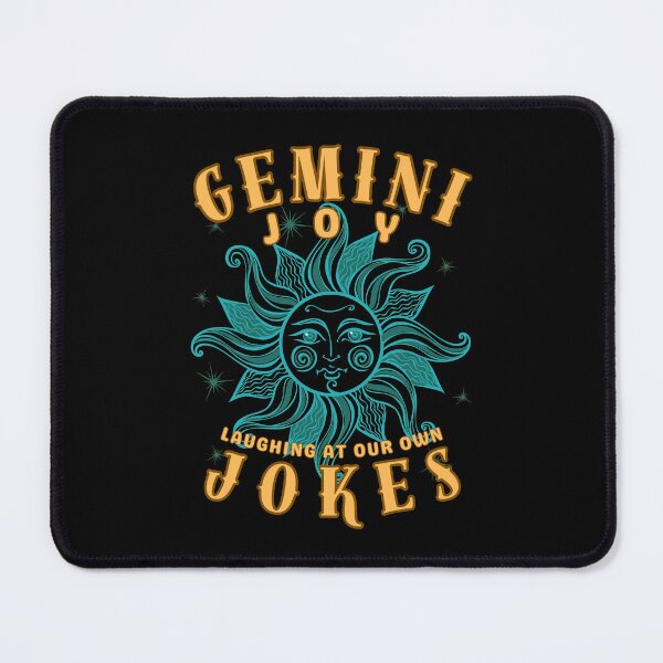 Item preview, Gemini Joy: Laughing At Our Own Jokes. gemini funny designed and sold by ZodiacWonders.