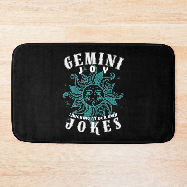 Item preview, Gemini Joy: Laughing At Our Own Jokes. gemini sayings designed and sold by ZodiacWonders.