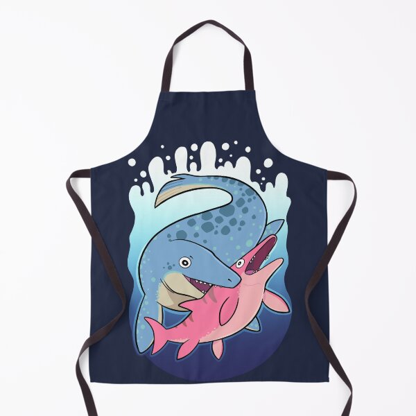 Item preview, Mosasaur Ichthyosaur battle designed and sold by DinoDoggie.