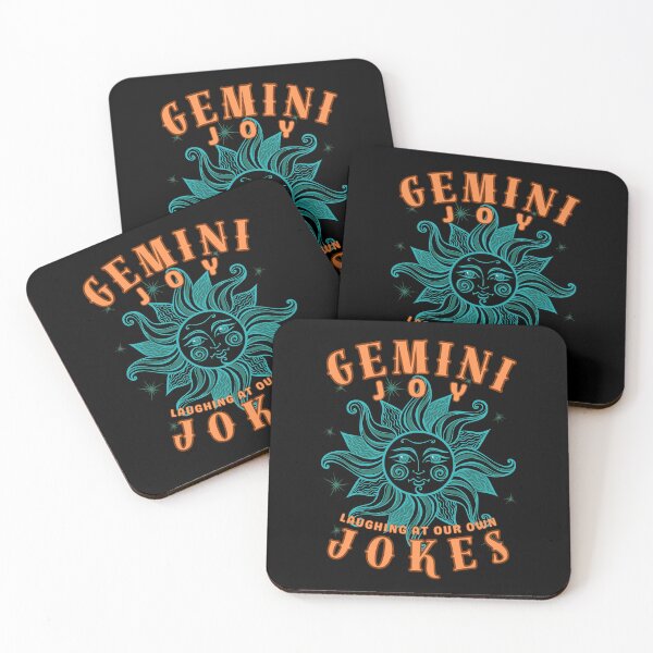 Item preview, Gemini Joy: Laughing At Our Own Jokes. gemini horoscope designed and sold by ZodiacWonders.