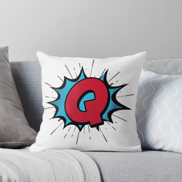 Item preview, Monogram Q Cartoon Explosion Effect   designed and sold by simplymonogram.