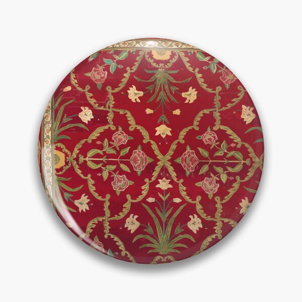 Item preview, Imperial Mughal Pashmina Floral Carpet circa 1650 designed and sold by Vicky Brago-Mitchell®.