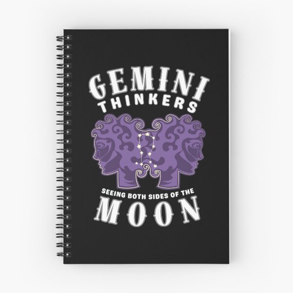 Item preview, Gemini Thinkers: Seeing Both Sides Of The Moon designed and sold by ZodiacWonders.