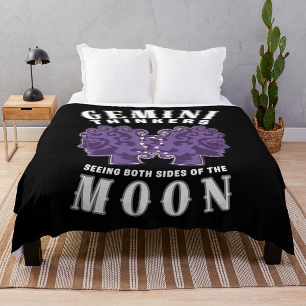 Item preview, Gemini Thinkers: Seeing Both Sides Of The Moon designed and sold by ZodiacWonders.