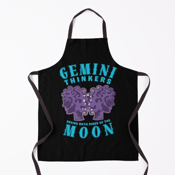 Item preview, Gemini Thinkers: Seeing Both Sides Of The Moon. gemini birthday designed and sold by ZodiacWonders.