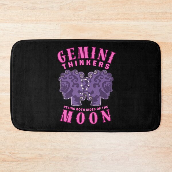 Item preview, Gemini Thinkers: Seeing Both Sides Of The Moon. gemini astrological sign designed and sold by ZodiacWonders.