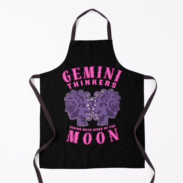 Item preview, Gemini Thinkers: Seeing Both Sides Of The Moon. gemini astrological sign designed and sold by ZodiacWonders.