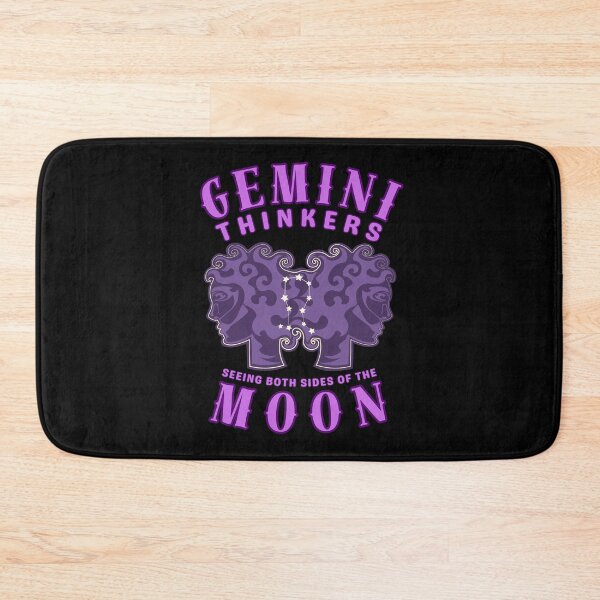 Item preview, Gemini Thinkers: Seeing Both Sides Of The Moon. gemini constellation designed and sold by ZodiacWonders.