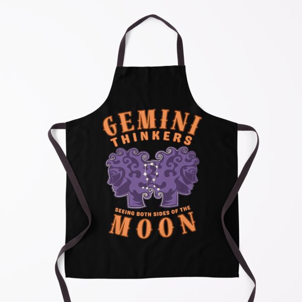 Item preview, Gemini Thinkers: Seeing Both Sides Of The Moon. gemini quote designed and sold by ZodiacWonders.