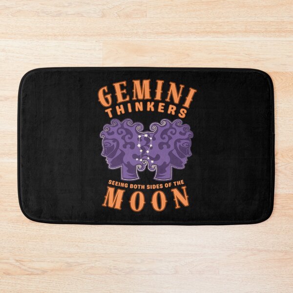 Item preview, Gemini Thinkers: Seeing Both Sides Of The Moon. gemini quote designed and sold by ZodiacWonders.