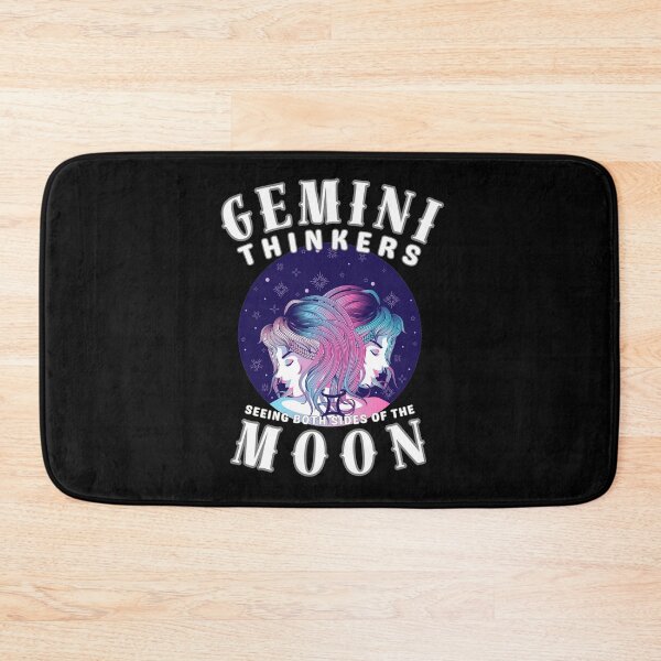 Item preview, Gemini Thinkers: Seeing Both Sides Of The Moon. gemini sayings designed and sold by ZodiacWonders.