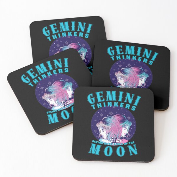 Item preview, Gemini Thinkers: Seeing Both Sides Of The Moon. gemini may designed and sold by ZodiacWonders.