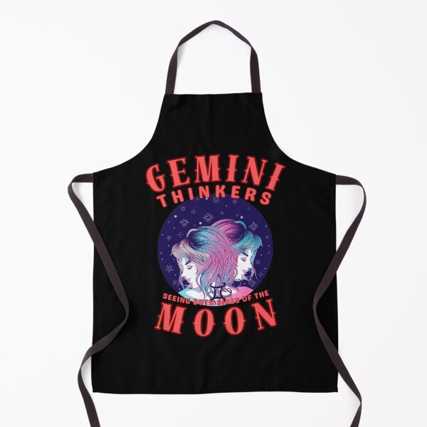 Item preview, Gemini Thinkers: Seeing Both Sides Of The Moon. gemini june designed and sold by ZodiacWonders.