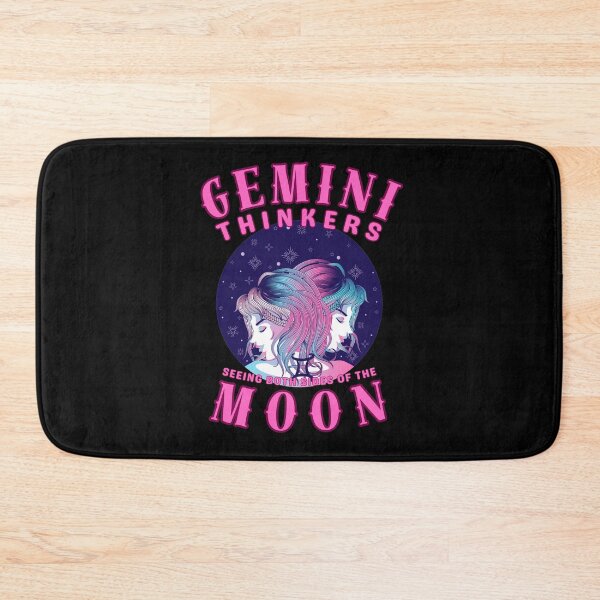 Item preview, Gemini Thinkers: Seeing Both Sides Of The Moon. gemini lovers designed and sold by ZodiacWonders.