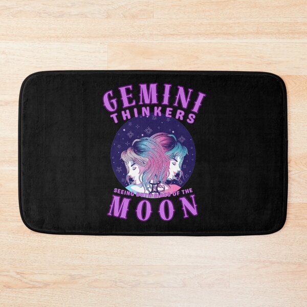 Item preview, Gemini Thinkers: Seeing Both Sides Of The Moon. gemini season designed and sold by ZodiacWonders.