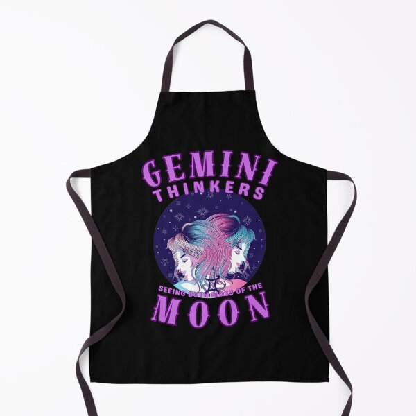 Item preview, Gemini Thinkers: Seeing Both Sides Of The Moon. gemini season designed and sold by ZodiacWonders.