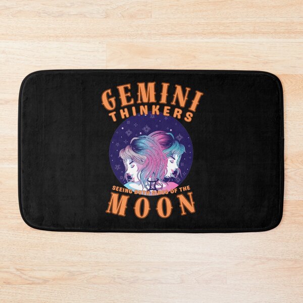 Item preview, Gemini Thinkers: Seeing Both Sides Of The Moon. gemini horoscope designed and sold by ZodiacWonders.