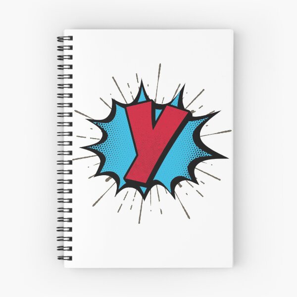 Item preview, Monogram Y Cartoon Explosion Effect   designed and sold by simplymonogram.