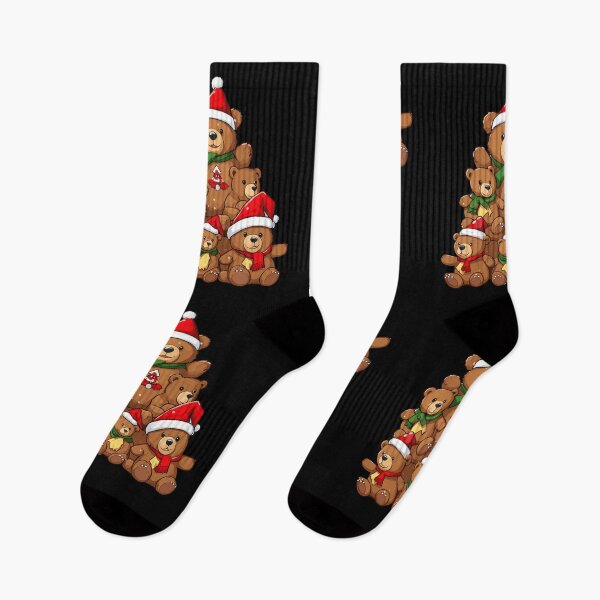 Item preview, Bear Christmas Tree Funny Family Bear Chistmas Hat designed and sold by Peculiarts.