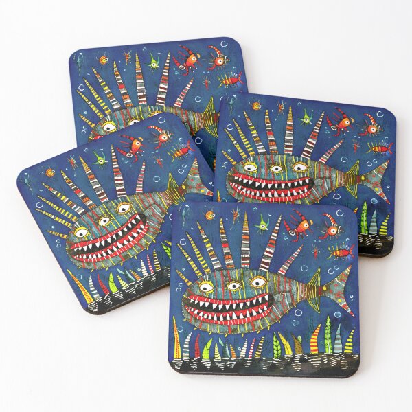 Item preview, "Whimsical Piranha # 64” designed and sold by Whimsical-Fun.