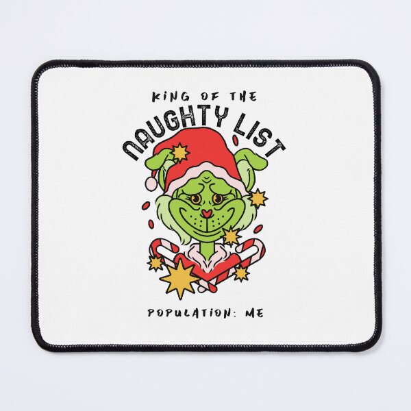 Item preview, King of The Naughty List Population: Me designed and sold by crazydotdesigns.