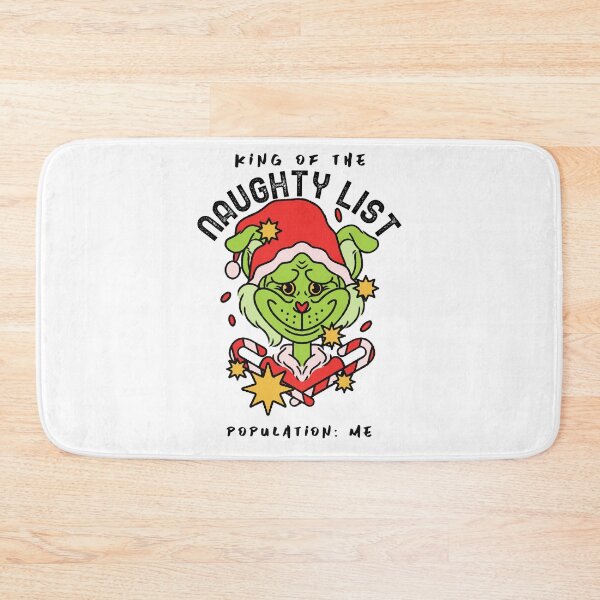 Item preview, King of The Naughty List Population: Me designed and sold by crazydotdesigns.