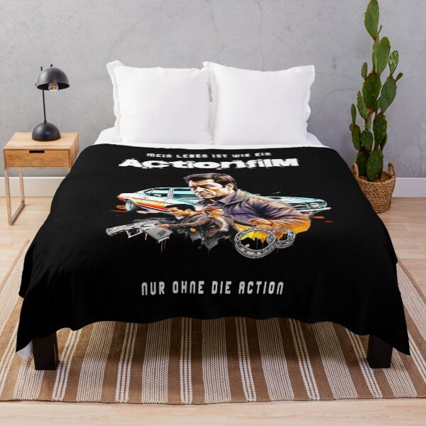 Item preview, My life is like an action film, only without the action, saying in German - funny designed and sold by Pflugart.