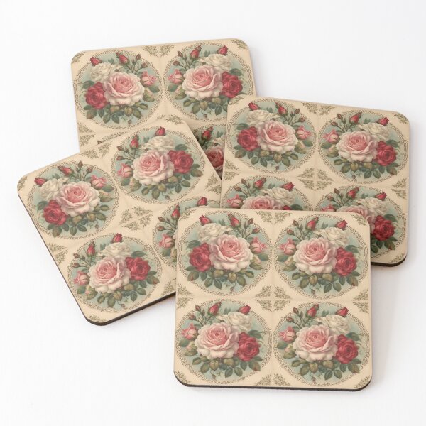 Item preview, Vintage Roses Patterns Victorian Style designed and sold by danaJG.
