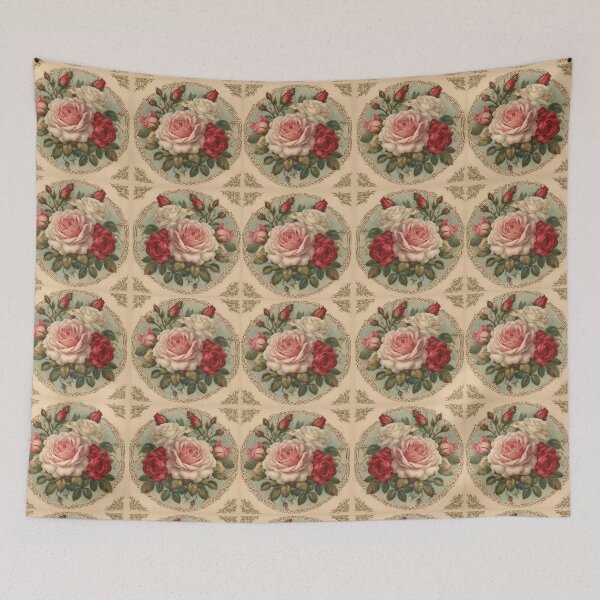 Item preview, Vintage Roses Patterns Victorian Style designed and sold by danaJG.