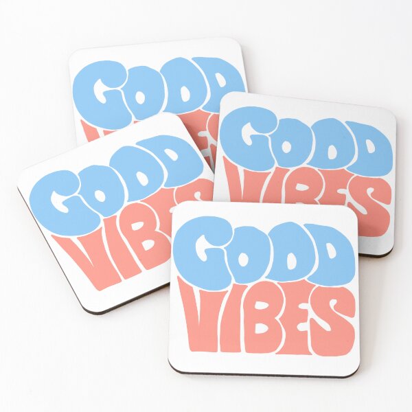 Item preview, Good vibes in bright happy colors designed and sold by adesignworld.