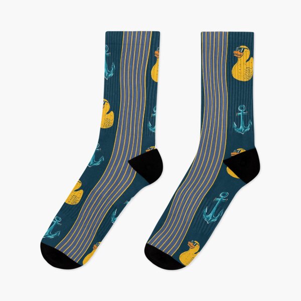 Item preview, Maritime design with rubber duck and anchor designed and sold by Stoffgiraffe.
