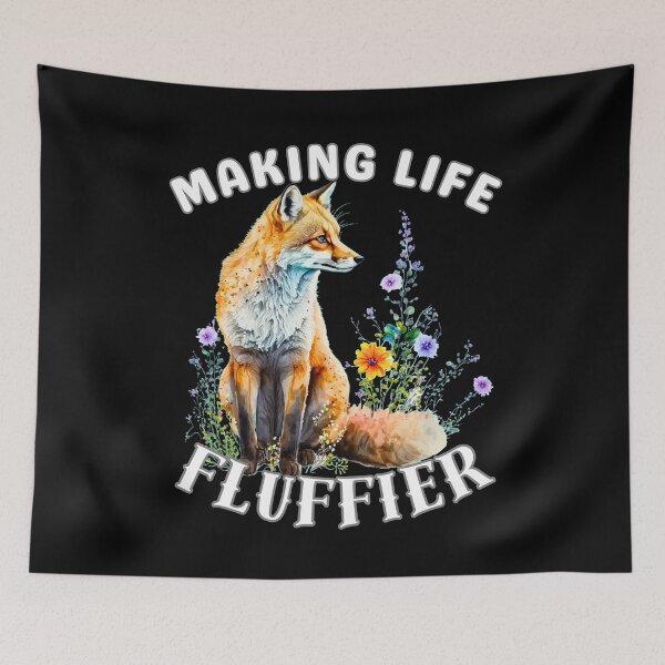 Item preview, Making Life Fluffier designed and sold by FoxVibes.