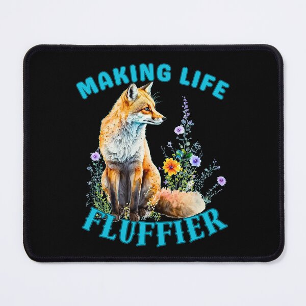 Item preview, Making Life Fluffier. fox face designed and sold by FoxVibes.