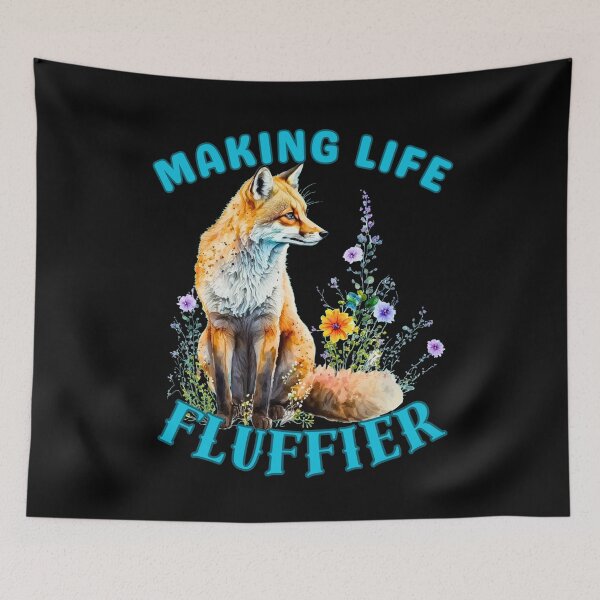 Item preview, Making Life Fluffier. fox face designed and sold by FoxVibes.