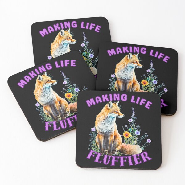 Item preview, Making Life Fluffier. realistic fox designed and sold by FoxVibes.