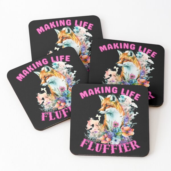 Item preview, Making Life Fluffier. fox foxes designed and sold by FoxVibes.
