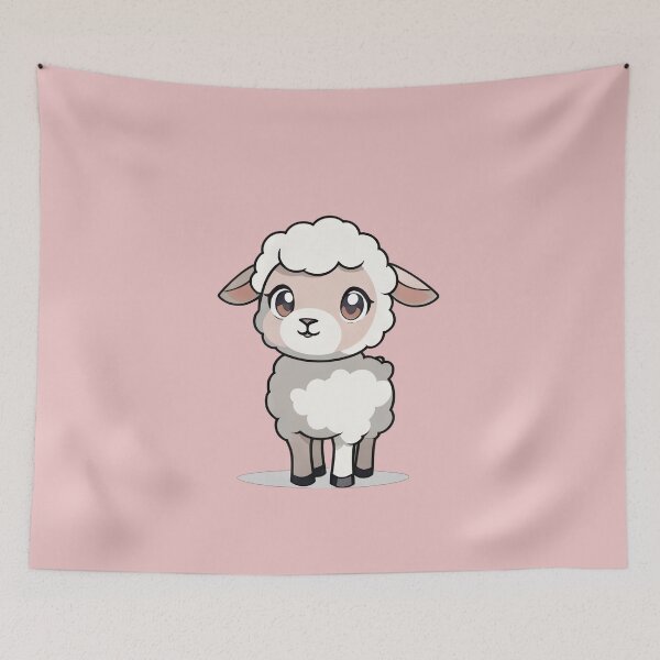 Item preview, Cute Standing Lamb Design designed and sold by Bilisik.